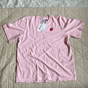 OKAYOK Lil Strawberry, Capitol Tee in Pink Confetti (Size Medium)